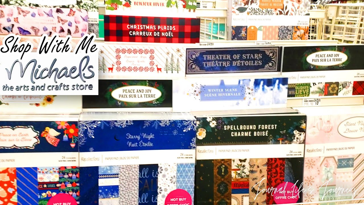 Michaels HOT BUY Paper pads Flip Through SHOP WITH ME