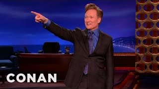 CONAN Monologue 02/06/13 | CONAN on TBS