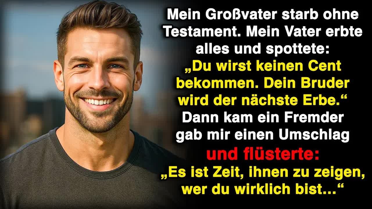 Mein Vater gab meinem Bruder das gesamte Erbe vom Großvater – dann bekam ich einen Umschlag!
