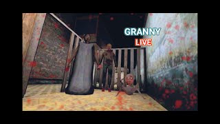Granny Live Gaming|Granwny Gameplay video live|Horror Escape game.