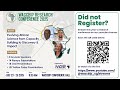 9th WACCBIP Research Conference (WRC 2025) - Day 1