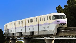 ディズニーリゾートライン 10型 Type X 第３編成(パープル）/　Disney Resort Line series10 Type X purple Third formation