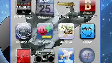 5 column springboard and dock for iPhone/ iPod Touch