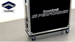 Capro Flight Case For Soundcraft Si Performer 2 Mixing Console