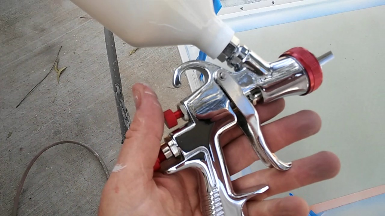 How To Use and Clean The Sprayit SP-33000 LVLP Paint Sprayer 