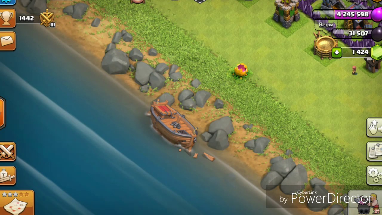 What is this mysterious boat in our villages? /Clash of clans