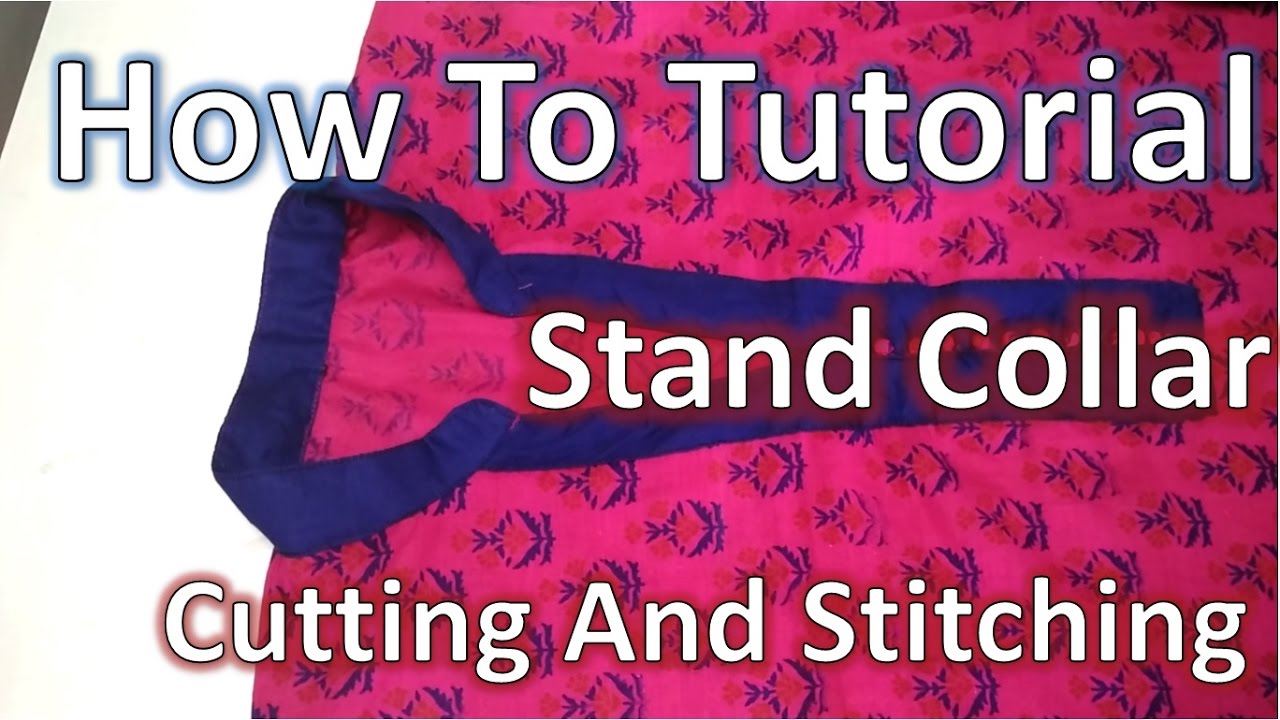 how to sew collar - YouTube