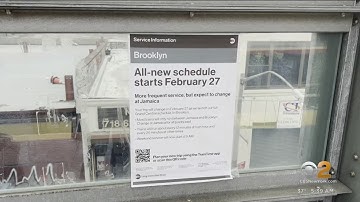 LIRR service changes start Monday