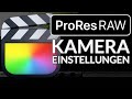 ProRes RAW: ISO, Farbtemperatur & mehr einstellen!