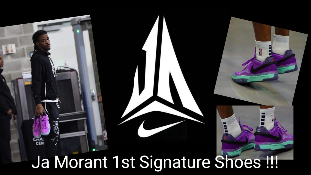 Ja Morant's JA 1 “Midnight” and “Scratch” signature shoes launched