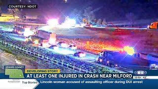 I-80 back open near Milford after morning crash, according to NDOT