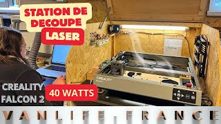 Test Graveuse laser Creality Falcon 2 - 40 watts
