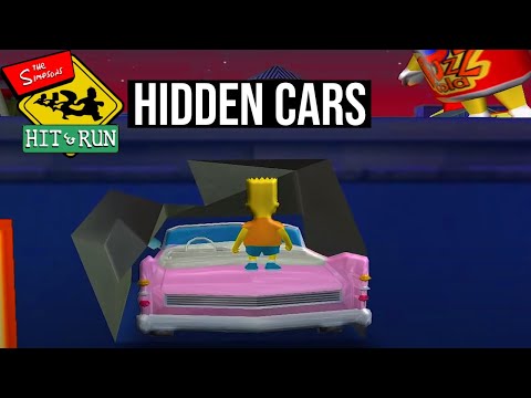 Simpsons Hit And Run: Secret Cars (Worst To Best)