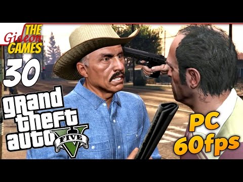 Видео: Прохождение GTA 5 с Русской озвучкой (Grand Theft Auto V)[PС|60fps] - Часть 30 (По дружбе)