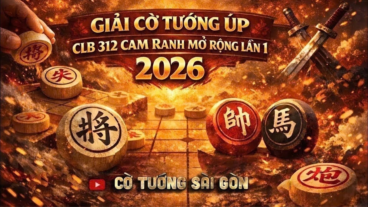 [Giải Cờ Úp Cam Ranh] Vòng Tứ Kết: Trần Hữu Bình và Nguyễn Phúc Thoại, phân tiên 10p5s chạm 06