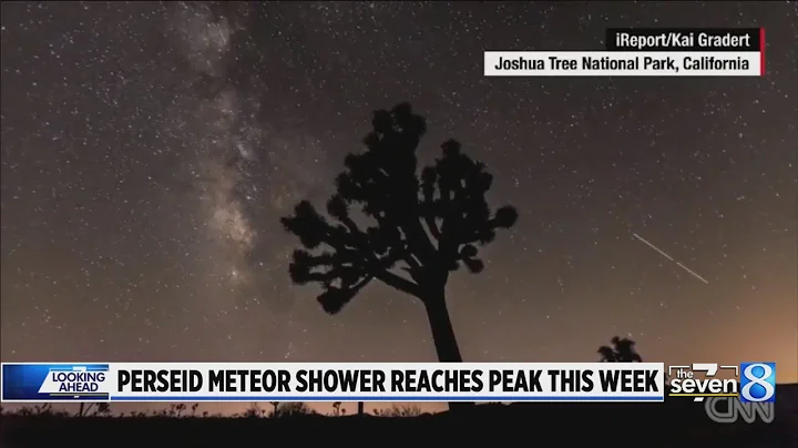 Perseid meteor shower reaches peak this week