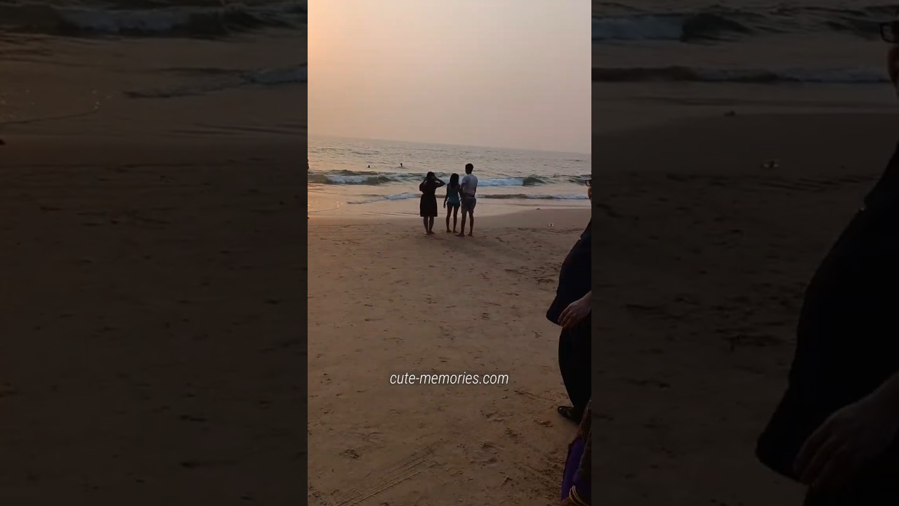 Say WOW - Evening scene GOA beach | #goawalebeach #goatrip #goatourism