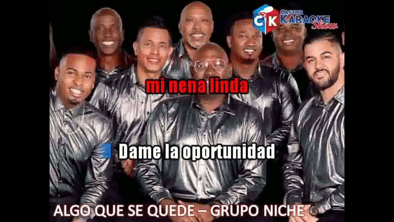karaoke algo que se quede grupo niche salsa YouTube