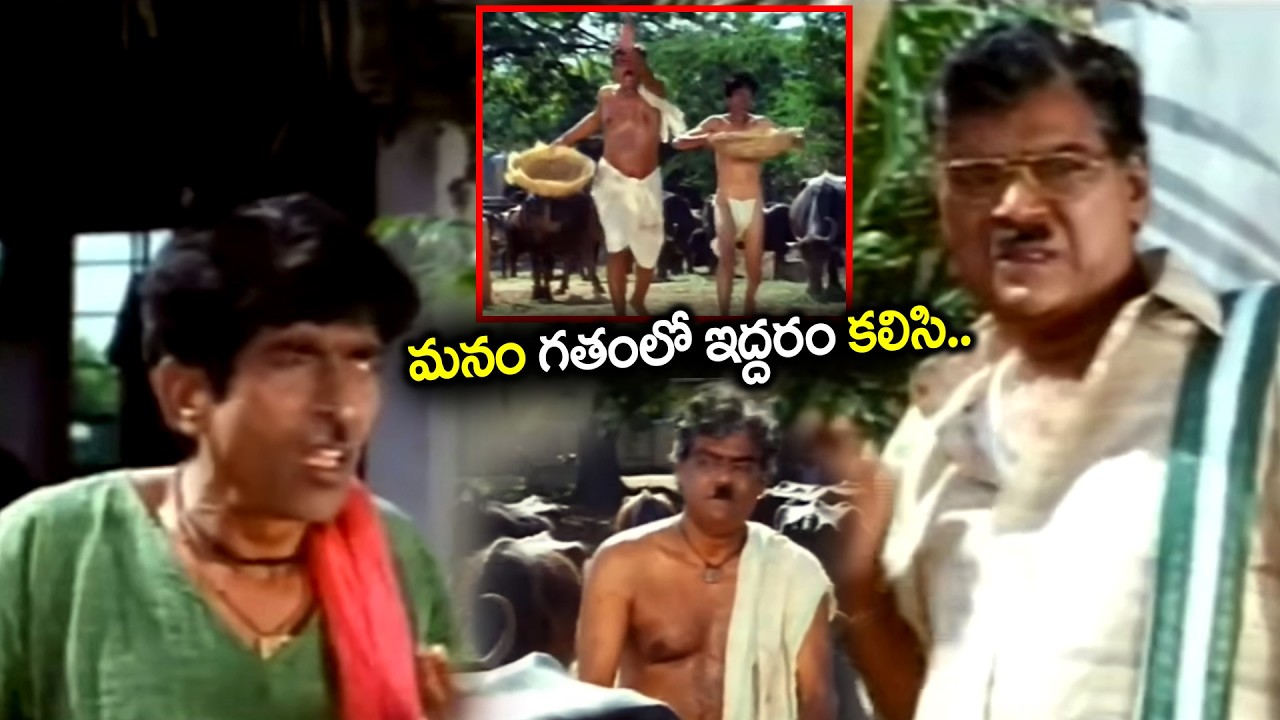 మనం గతంలో ఇద్దరం కలిసి.. Kota Srinivasa Rao & LB Sriram Non Stop Back To Back Comedy Scenes
