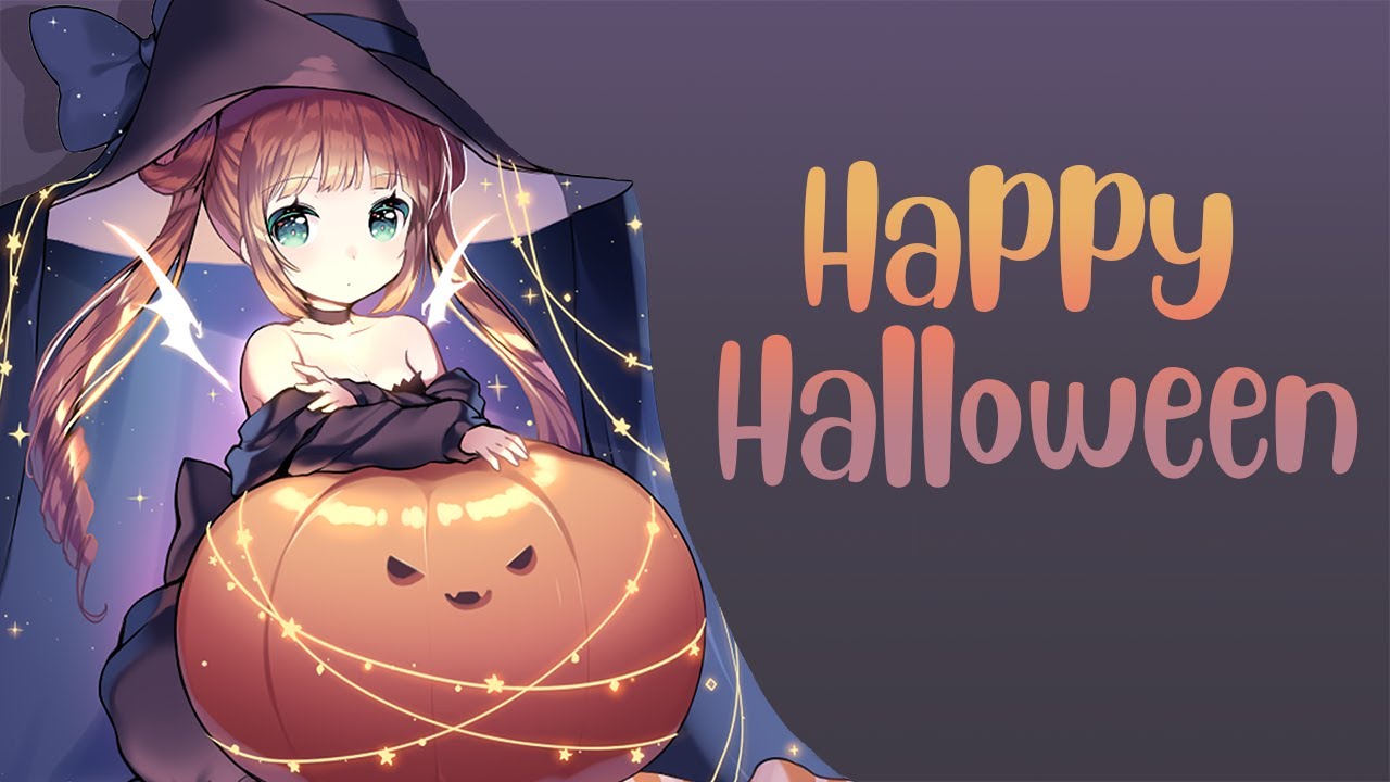 Happy Halloween anime character graphics HD wallpaper  Wallpaper Flare