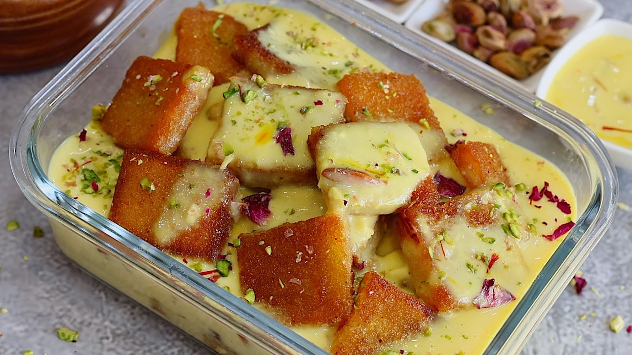 10ని||ల్లో రెండు కప్పుల పాలతో చేసుకొనే నోట్లో కరిగిపోయే👉 Instant Dessert Recipe😋 Milk Bread Sweet