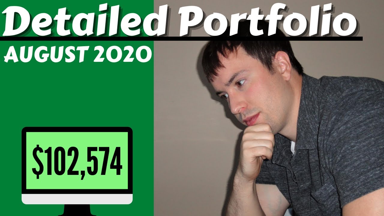 Detailed Investment Portfolio (August 14, 2020) Episode 1 - YouTube