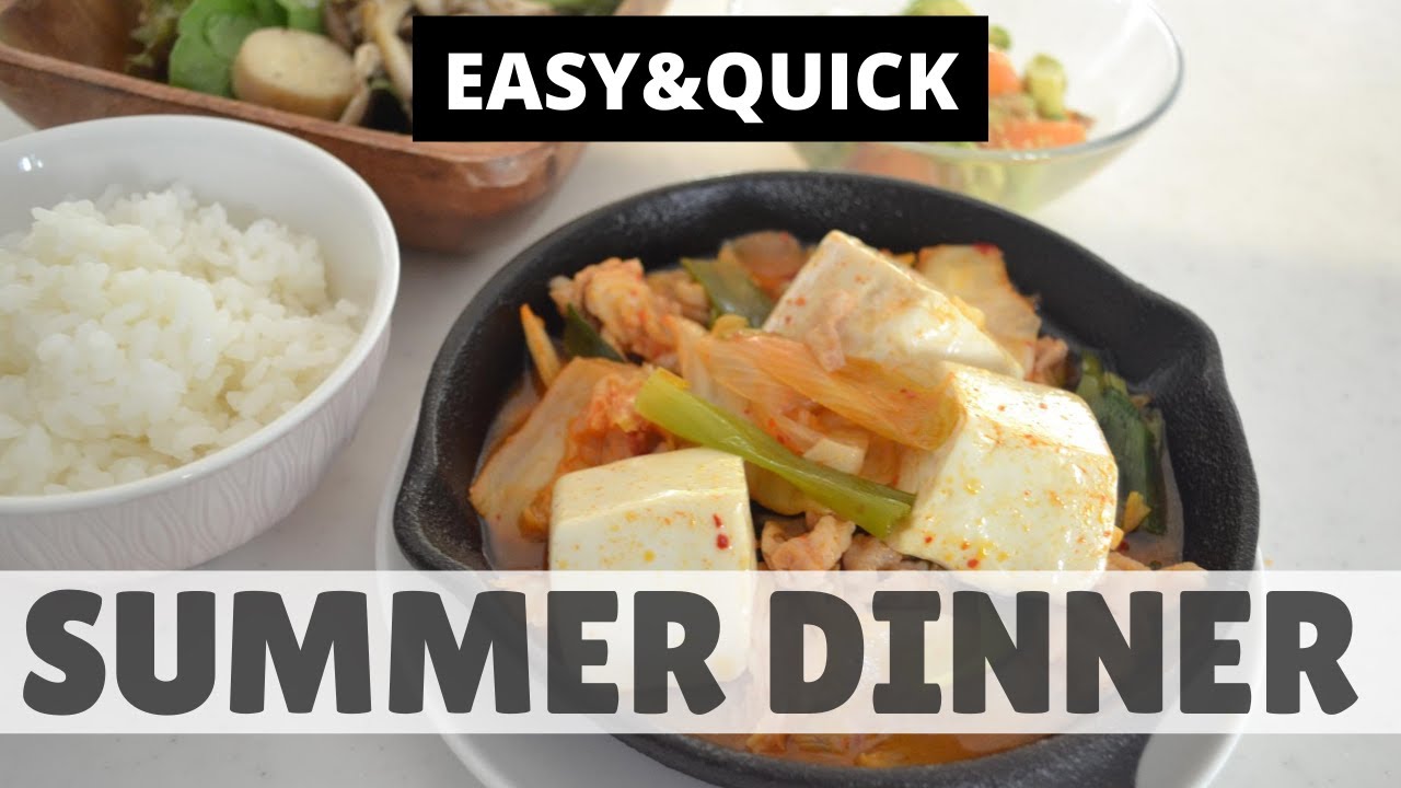 QUICK AND EASY ★SUMMER DINNER ★ Ready in 30 mins! (EP209) | Kitchen Princess Bamboo
