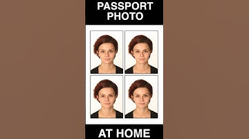 How to take ID photo and passport photo at home. Save money. #Passportphoto #visaapplication