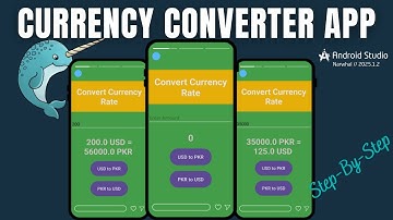 Build Your FIRST Android App in 30 Minutes - Create Currency Converter APP in 2025