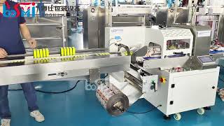 automatic horizontal flow wrapper machine — 10-180 bags/min