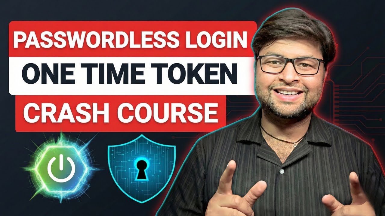 Passwordless Login in Spring Boot 🔐 One-Time Token Authentication with Spring Security (Hindi)
