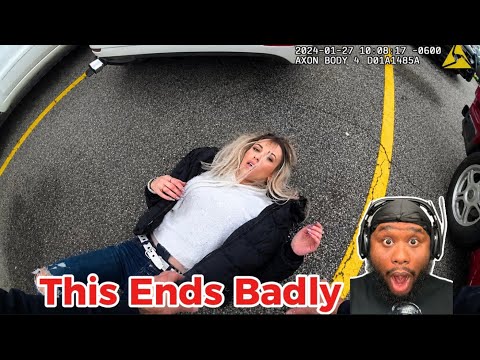 Girl Runs Over Cop In Starbucks Parking Lot