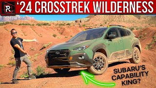 The 2024 Subaru Crosstrek Wilderness Is A Beefy OffRoad Capable Small SUV