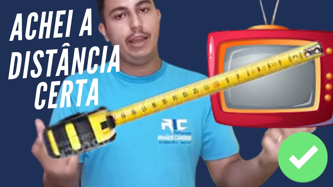 Qual é a distância certa entre a TV e o Sofá ?Como Instalar TV na ...