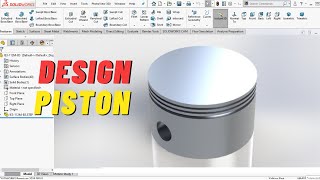 SOLIDWORKS - DESIGN PISTON DI SOLIDWORKS