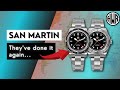 SLIGHT ISSUE San Martin SN0112G NH34 GMT Review #HWR