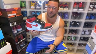 Air Jordan 1 Heritage Customized Into Bred Toe