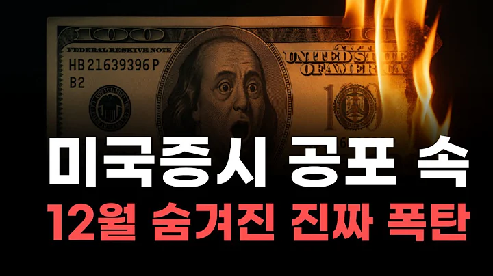 [미국주식] 미국증시 공포속 12월 숨겨진 진짜 폭탄! [엔비디아, 테슬라, 아이온큐, 브로드컴, 애플, 팔란티어]