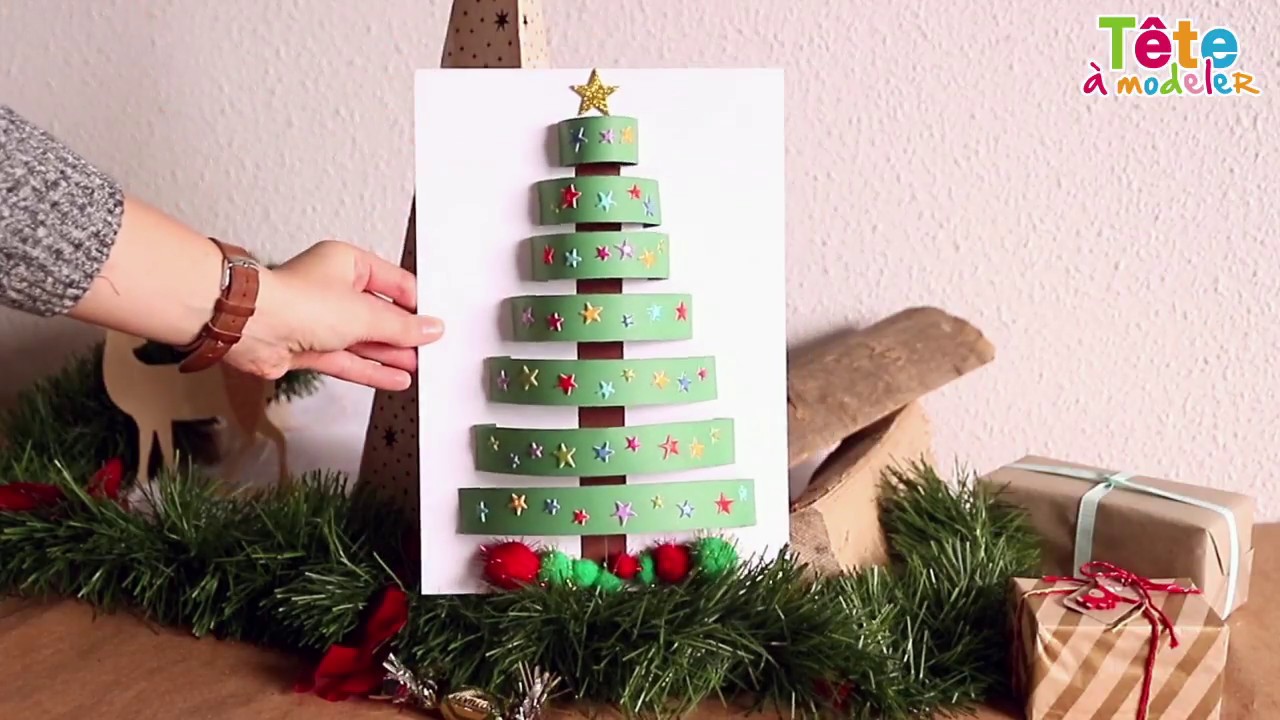 Noel le sapin bandes de papier .. - Le blog de nounoucoindespetits