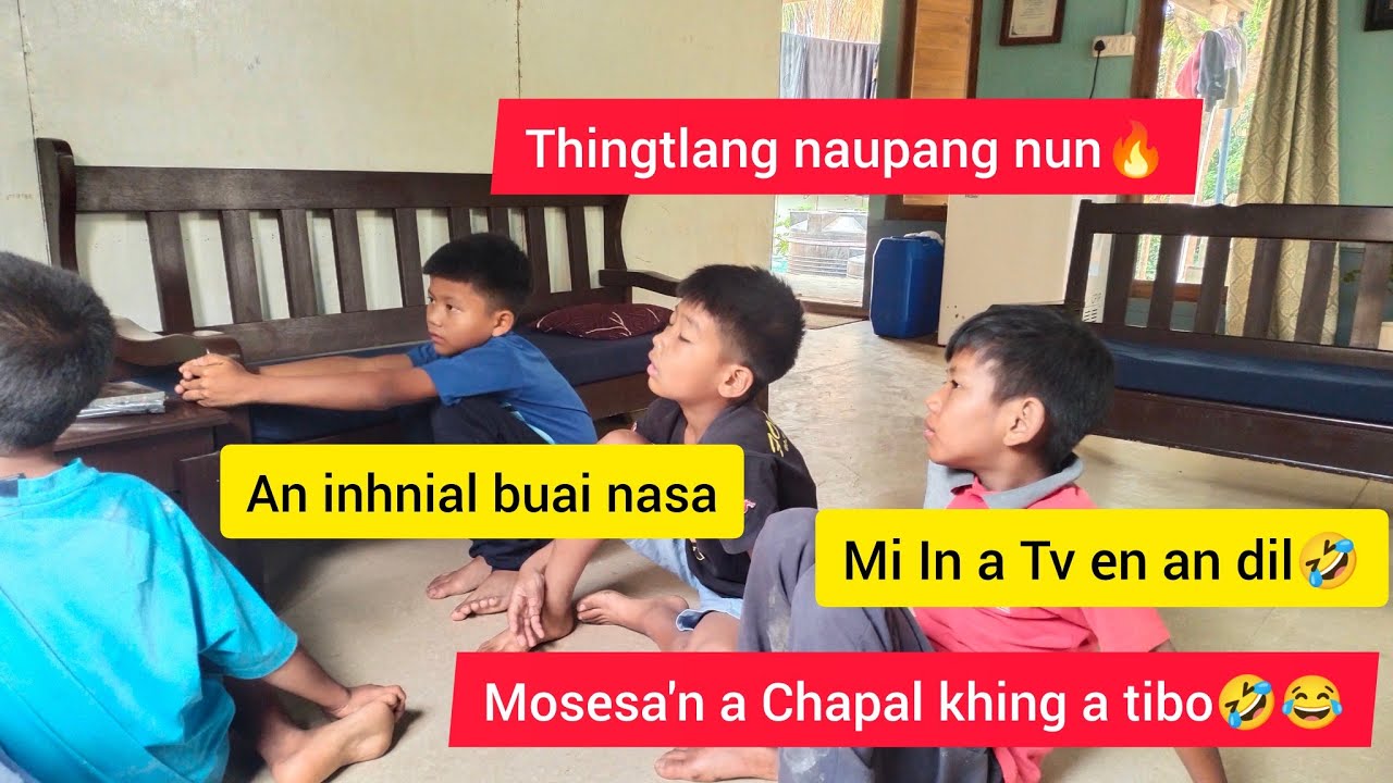 Mosesa'n Mi In a a Tv en naah a Chapal a tibo 🤣||. Thubuai rem tumin Court kan hawng#.