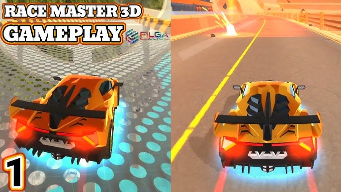 Race Master 3D - Gameplay Walkthrough Part 1 All Levels 1-8 (Android, iOS)  