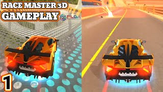 Race Master 3D Gameplay Level 1 to 63 Car Racing, All Roads, New Cars Unlocked, Android, iOS - Filga screenshot 4