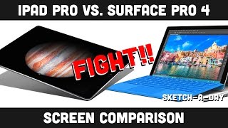 iPad Pro vs. Surface Pro 4 Part 2: Screen Comparison - A Designers View