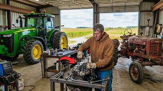 A Farmer Replaced His Farmall Engine With a Modern John Deere — No One Saw This Coming