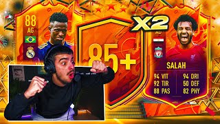 J'OUVRE MES 2 PACK 85+ x3 ET JE PACK... ?? - FUT 22