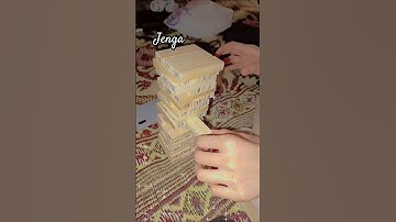 Lets play Jenga 😉   #youtubeshorts #shortvideo #youtube #likeandsubscribe #viralvideo #trending