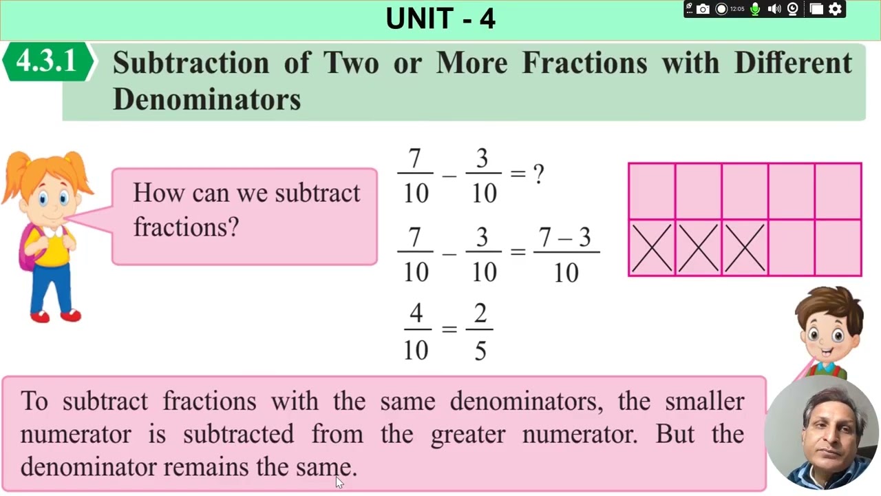Math Grade 5 |Unit 4 | Lecture 3 | AJK Textbook Board | Educating Youth