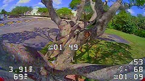 beecoreX f4 Flight controller racing drone tiny whoop; ranger test with the antenna mod part two.