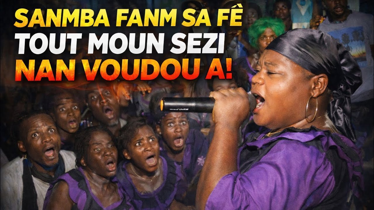 ANMWEYYY🙆‍♂️SANMBA FANM SA FÈ TOUT MOUN SEZI NAN VODOU A😱Premye fwam wè bagay sa