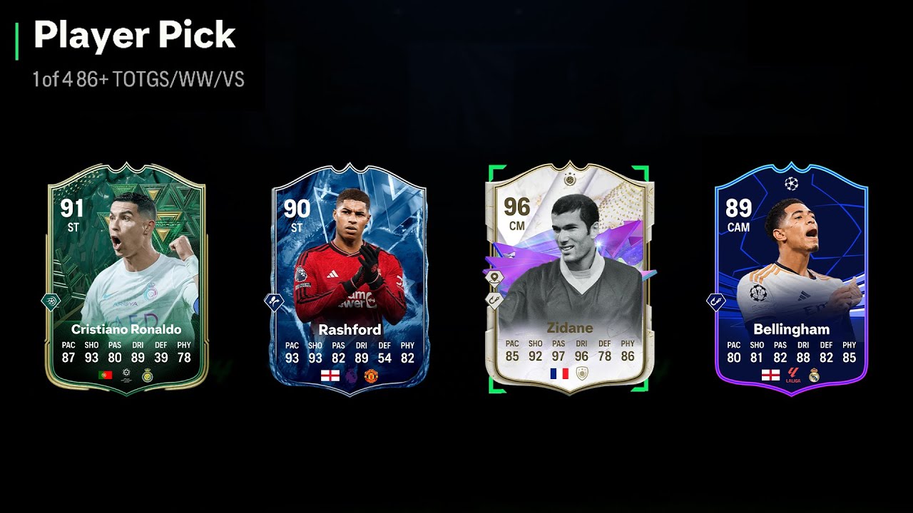 БЕЗУМНЫЕ ЗВЕЗДЫ БУДУЩЕГО В КОМПЛЕКТЕ! 100 x 86+ TOTGS, ЗИМНИЙ WILDCARD или VS PICKS и 81+ PICKS! ...